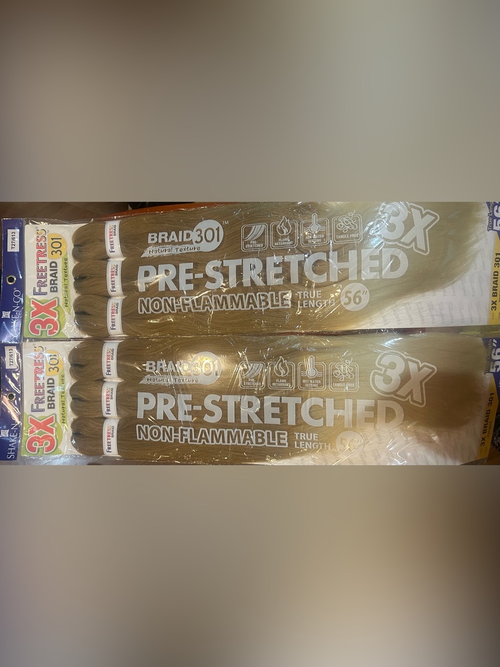 3x Freetress Braiding Hair